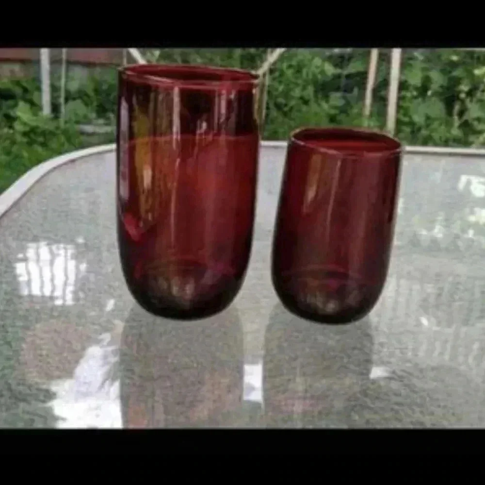 Ruby Red glassware - Picture 2 of 10